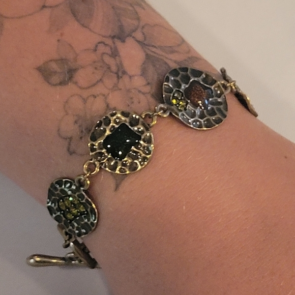 LATASIA Retired Mazatlan Circular Bracelet and Earrings Set, Never Worn - Picture 4 of 16